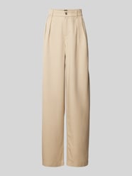 Loose Fit Hose mit Label-Details von BOSS Orange Beige - 33