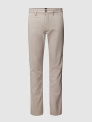 Slim Fit Chino mit Eingrifftaschen Modell 'SCHINO' von BOSS Orange Beige - 22