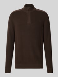 Gebreide pullover met schoudervullingen van bugatti - 3