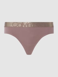 String mit Logo-Bund von Calvin Klein Underwear Pink - 21