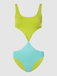 Badeanzug mit Cut Out Modell 'Twiddle Twister' von Banana Moon Gelb - 5