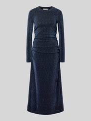 Schimmerndes Maxikleid mit Rundhalsausschnitt Modell 'Beatri' von LOLLYS LAUNDRY - 42