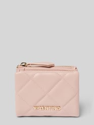 Portemonnaie mit Label-Applikation Modell 'OCARINA' von VALENTINO BAGS Pink - 42