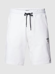 Sweatshorts mit Tunnelzug von Aeronautica Militare Weiß - 20