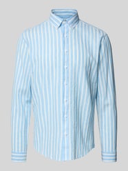 Slim Fit Freizeithemd mit Button-Down-Kragen von Lindbergh - 26