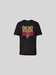 T-Shirt mit Label-Print von Dsquared2 Schwarz - 3