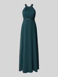 Avondjurk met plooien en cut-out aan de achterkant van V.M. - 36