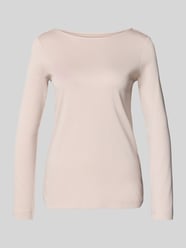 Longsleeve mit Rundhalsausschnitt von Christian Berg Woman Beige - 1