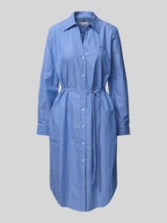 Oversized overhemdjurk met strikceintuur. van Tommy Hilfiger - 12