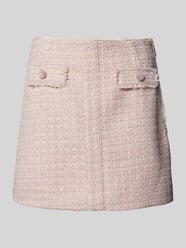 Minirock mit Strukturmuster Modell 'DAPHNEE' von Guess Pink - 31