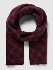 Schal aus Viskose mit Allover-Muster Modell 'Felix' von JOOP! Collection Bordeaux - 13