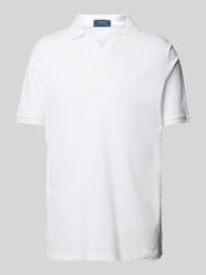 Classic Fit Poloshirt mit Logo-Stitching von Polo Ralph Lauren Weiß - 41