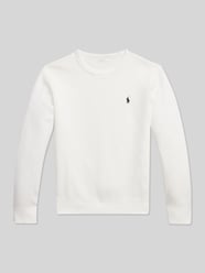 Regular Fit Sweatshirts mit Logo-Stitching von Polo Ralph Lauren - 37