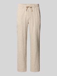 Hose aus Leinen-Baumwoll-Mix Modell 'MAXIM' von Blend Beige - 1