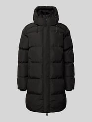 Płaszcz pikowany z kapturem i dwustronnym zamkiem błyskawicznym od Superdry - 28