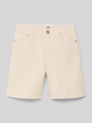 Szorty jeansowe o kroju loose fit z wpuszczanymi kieszeniami model 'TONY' od JACK & JONES - 44