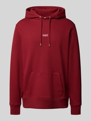 Hoodie mit Kapuze von Gant Bordeaux - 7