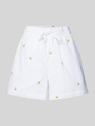 Relaxed Fit Shorts aus reiner Baumwolle mit Stickereien Modell 'GRACE' von Only - 7