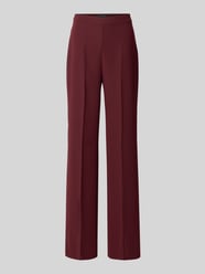 Stoffhose mit elastischem Bund Modell 'IGUANA' von Mango Bordeaux - 17