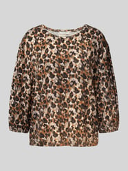 Blusenshirt aus Viskose-Elasthan-Mix mit 3/4-Arm von Christian Berg Woman - 41