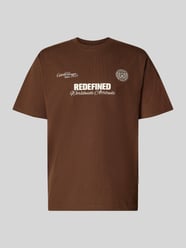 T-Shirt mit Statement-Print und Rundhalsausschnitt von Redefined Rebel - 32