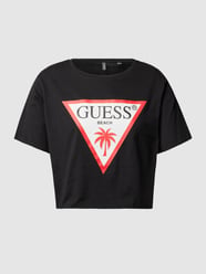 T-Shirt mit Label-Print von Guess - 11