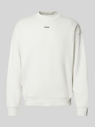 Sweatshirt mit Label-Schriftzug Modell 'Dapocrew' von HUGO Beige - 40