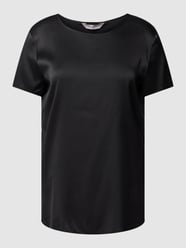 Blouseshirt met ronde hals, model 'CORTONA' van MaxMara Leisure Zwart - 25
