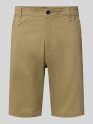 Slim Fit Bermudas mit Eingrifftaschen Modell 'Bronson' von G-Star Raw Beige - 9
