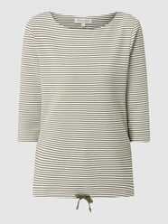 Bluza w paski od Christian Berg Woman Zielony - 30