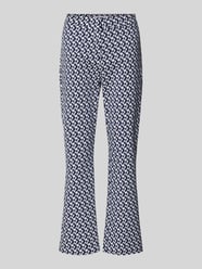 Stoffen broek met geometrische All-over print Model 'Maika' van Raffaello Rossi - 15