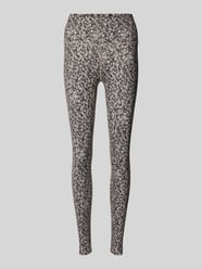 Legginsy Freesoft z wysokim stanem z nadruk z logo od VARLEY - 4