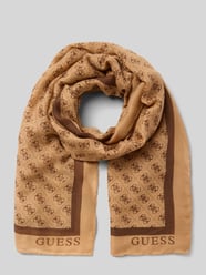Sjaal met all-over logodetail model 'Katya' van GUESS - 14