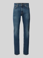 Jeansy o kroju tapered fit z efektem sprania model 'Stanley' od Pepe Jeans - 44
