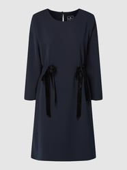 Jurk met fluwelen strikken  van Lieblingsstück Blauw / turquoise - 4