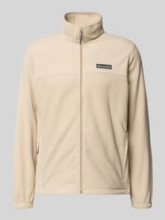 Regular Fit Fleecejacke mit Logo-Patch Modell 'Mountain' von Columbia Beige - 1