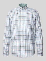 Regular Fit Freizeithemd mit Logo-Stitching Modell 'Oxford' von Fynch-Hatton - 30