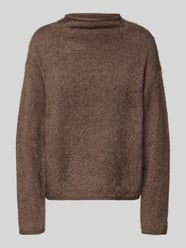 Sweter z dzianiny z okrągłym dekoltem model ‘Cat’ od FREE/QUENT - 33