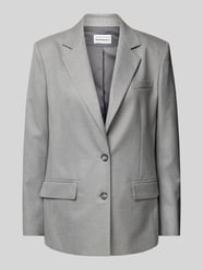 Blazer met reverskraag - capsulegarderobe van P&C* curated by Anouk Yve Grijs / zwart - 23