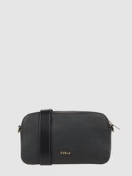 Crossbodytas van leer van Furla Grijs / zwart - 2