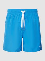 Badeshorts mit elastischem Bund von ARMANI EXCHANGE Blau - 39
