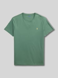 męski t-shirt o kroju regular fit z czystej bawełny od Polo Ralph Lauren - 36