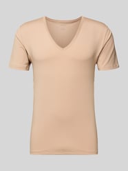 Slim Fit T-shirt met V-hals Serie 'DRY COTTON FUNCTIONAL' Model 'DAS DRUNTERHEMD' van Mey - 2