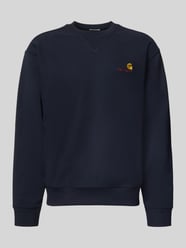 Regular Fit Sweatshirt mit Logo-Stitching von Carhartt Work In Progress - 14