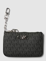 Etui na karty z aplikacją z logo model ‘KEY CARD HOLDER’ od MICHAEL Michael Kors Czarny - 33