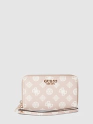 Portemonnaie mit Logo-Details Modell 'LAUREL' von Guess Pink - 34