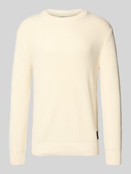 Relaxed fit gebreide pullover van katoenmix van Tom Tailor Denim - 28