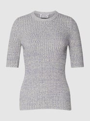 Gebreide pullover met 3/4-mouwen van JAKE*S STUDIO WOMAN Paars - 5