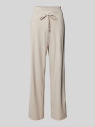 Straight Leg Sweatpants mit elastischem Bund Modell 'CANDICE' von Raffaello Rossi Beige - 20