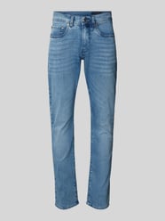 Jeansy w kroju regular fit z efektem znoszenia model 'Lyon' od Pierre Cardin - 3